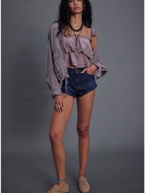 Free People We The Free Maybel high rise micro Shorts